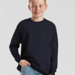 61007 Fruit Of The Loom Kid's Valueweight L/S TColour