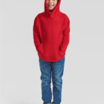 62009 Fruit Of The Loom Kid's L/Weight Hooded SweatColour