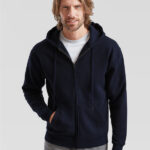 62034 Fruit Of The Loom Men's Premium Hooded Sweat JacketColour