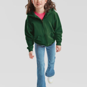 62045 Fruit Of The Loom Kid's Classic Hooded Sweat JacketColour