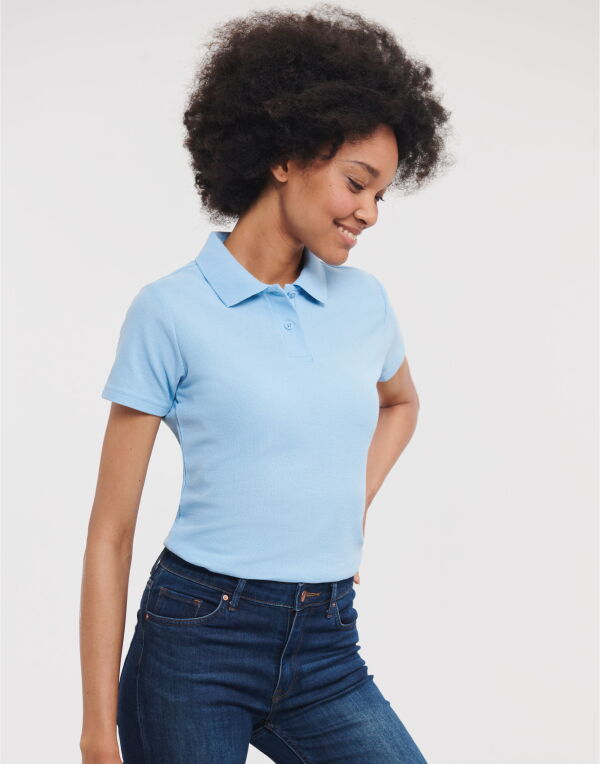 539F Russell Ladies' Classic Polycotton PoloColour